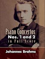 Piano Concertos: Nos. 1 and 2 in Full Score