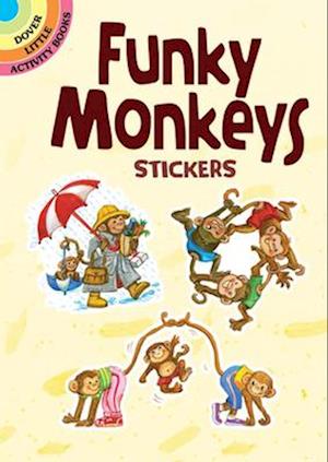 Funky Monkeys Stickers