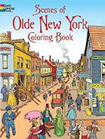 Scenes of Olde New York Coloring Book
