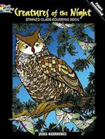 Creatures of the Night Stained Glass Coloring Book