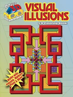 3-D Coloring Book - Visual Illusions