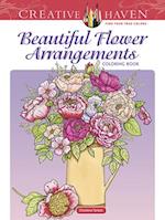 Creative Haven Beautiful Flower Arrangements Coloring Book