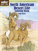 North American Desert Life Coloring Book, Grades 3-5