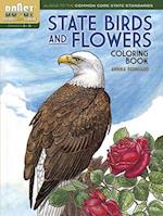 State Birds and Flowers Coloring Book