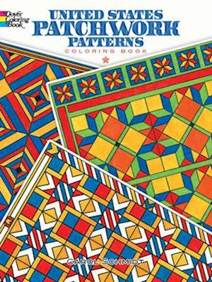 United States Patchwork Patterns Coloring Book