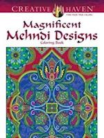 Creative Haven Magnificent Mehndi Designs Coloring Book