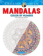 Creative Haven Mandalas Color by Number Coloring Book