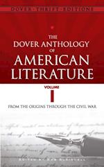 Dover Anthology of American Literature, Volume I