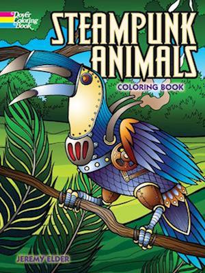 Steampunk Animals Coloring Book