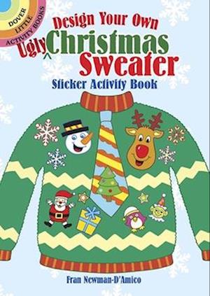 Design Your Own "Ugly" Christmas Sweater Sticker Activity Book