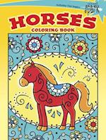 Spark Horses Coloring Book