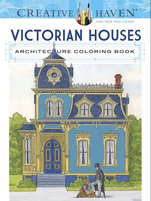 Creative Haven Victorian Houses Architecture Coloring Book