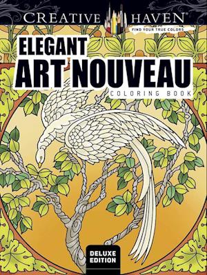 Elegant Art Nouveau Coloring Book