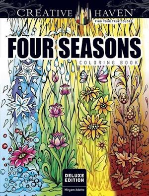 Creative Haven Deluxe Edition Four Seasons Coloring Book