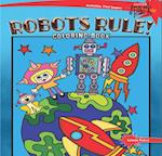 Spark Robots Rule! Coloring Book