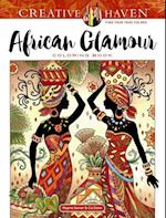 Creative Haven African Glamour Coloring Book
