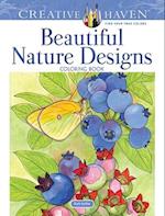 Creative Haven Beautiful Nature Designs Coloring Book