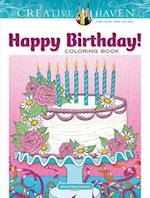 Creative Haven Happy Birthday! Coloring Book