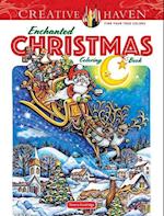 Creative Haven Enchanted Christmas Coloring Book