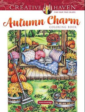 Creative Haven Autumn Charm Coloring Book