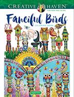 Creative Haven Fanciful Birds Coloring Book