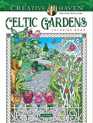 Creative Haven Celtic Gardens Coloring Book