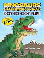 Dinosaurs & Prehistoric Animals Dot-To-Dot Fun!