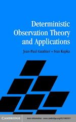 Deterministic Observation Theory and Applications