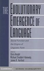 Evolutionary Emergence of Language