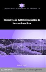 Diversity and Self-Determination in International Law