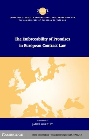 Enforceability of Promises in European Contract Law