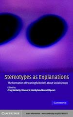 Stereotypes as Explanations