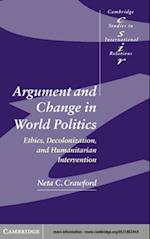 Argument and Change in World Politics