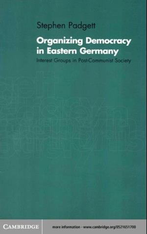 Organizing Democracy in Eastern Germany