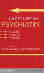 Unmet Need in Psychiatry