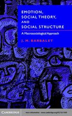 Emotion, Social Theory, and Social Structure