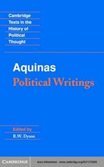 Aquinas: Political Writings