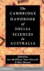 Cambridge Handbook of Social Sciences in Australia