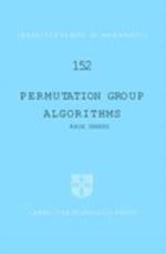 Permutation Group Algorithms
