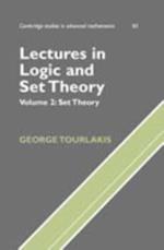 Lectures in Logic and Set Theory: Volume 2, Set Theory