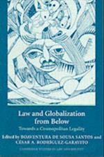 Law and Globalization from Below