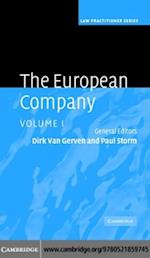 European Company: Volume 1