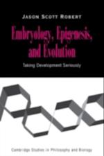 Embryology, Epigenesis and Evolution