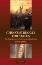 China's Struggle for Status