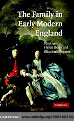 Family in Early Modern England