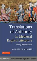 Translations of Authority in Medieval English Literature