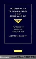 Authorship and Cultural Identity in Early Greece and China