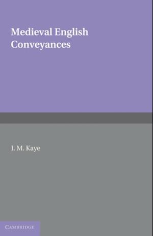 Medieval English Conveyances