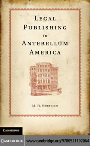 Legal Publishing in Antebellum America