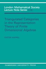 Triangulated Categories in the Representation of Finite Dimensional Algebras